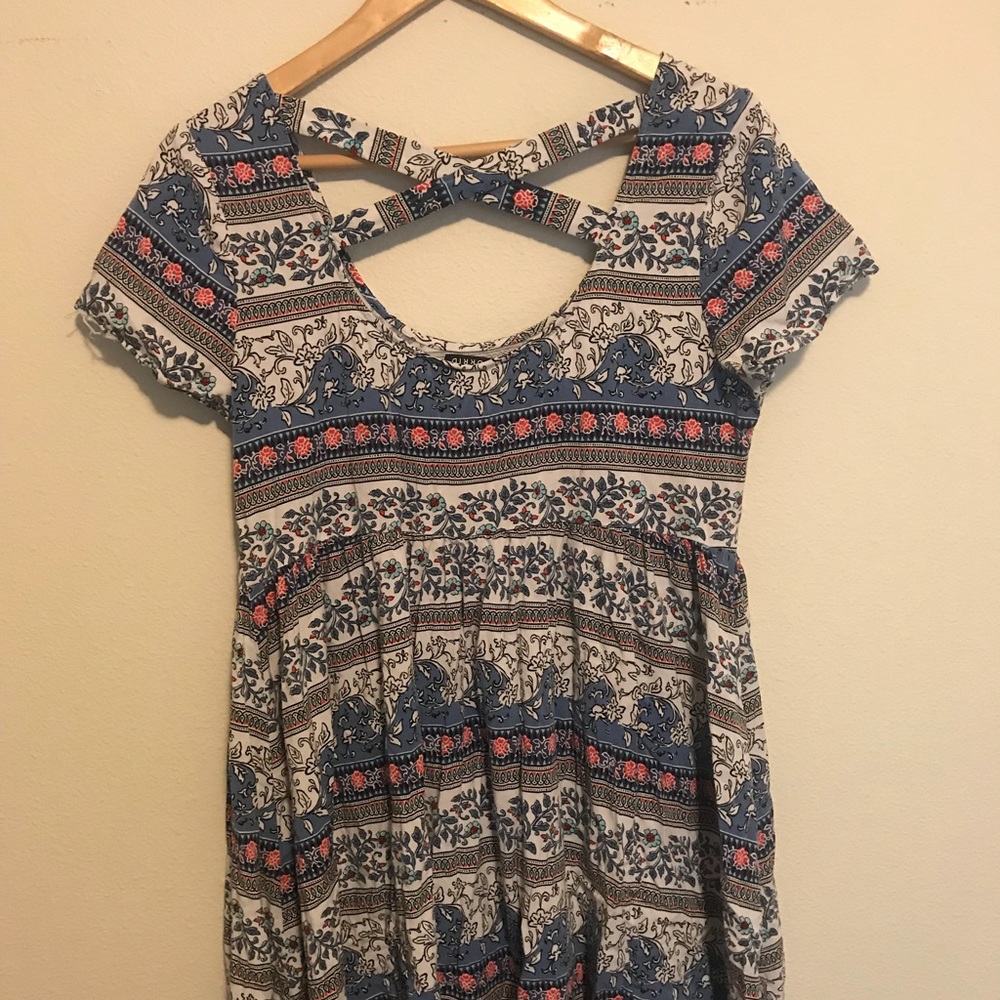 Red, white, & blue dress